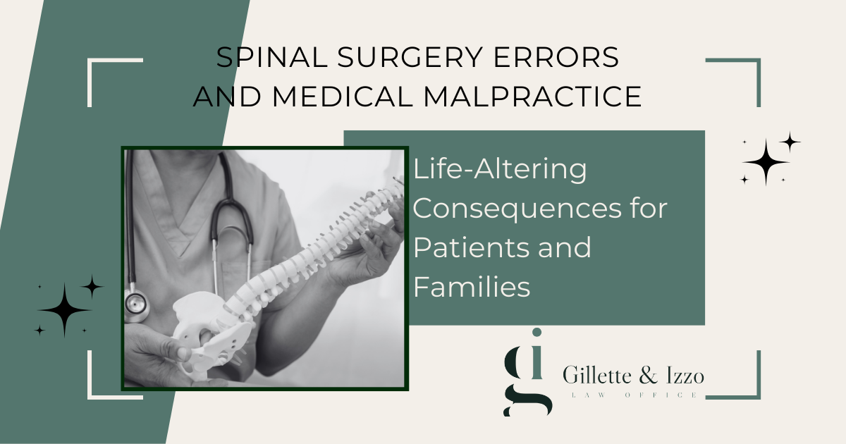 Surgeon reviewing spinal column before surgery