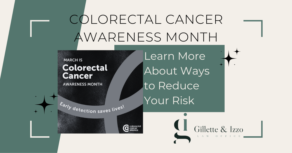 colorectal cancer awareness ribbon