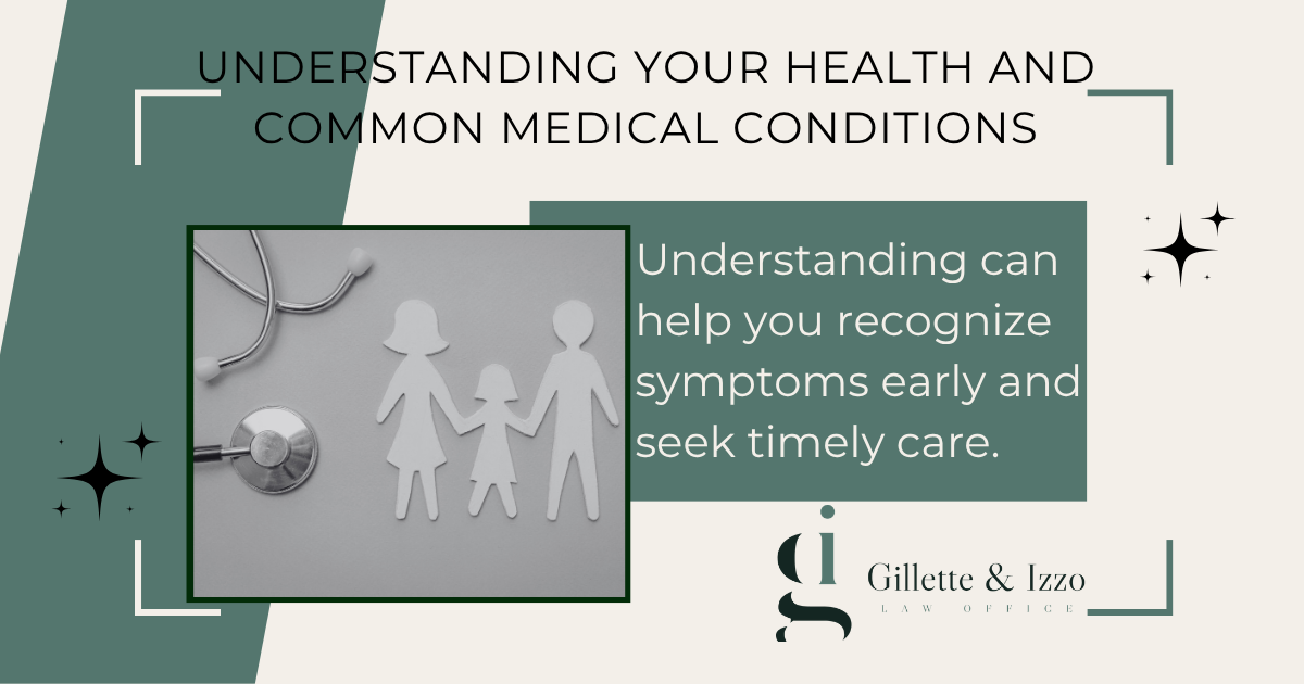 Family focusing on health conditions