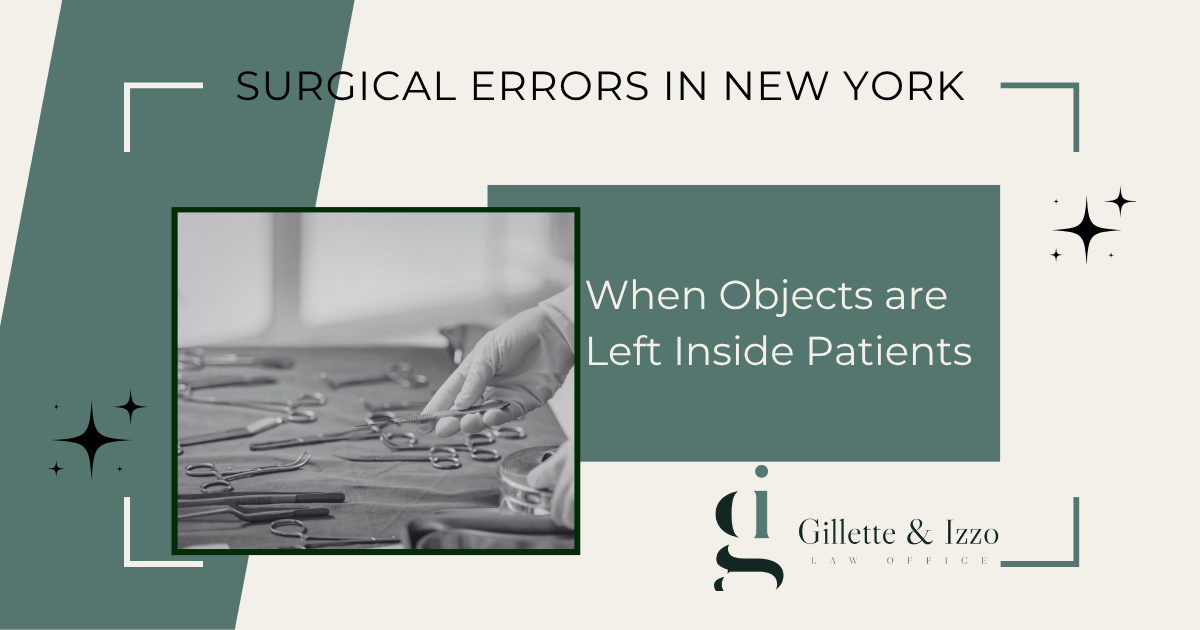 Surgical team performing operation where a retained object error could occur